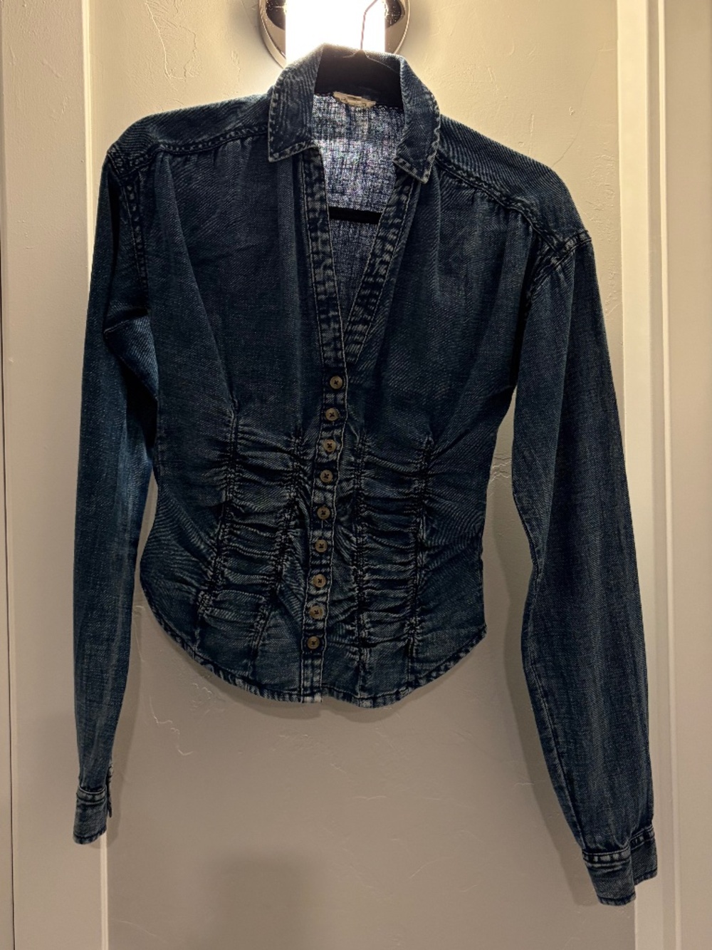 Like New Anthropologie Pilcro Brand Denim Top
